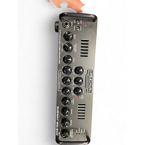 Used MESA/Boogie SUBWAY WD-800 Tube Bass Amp Head