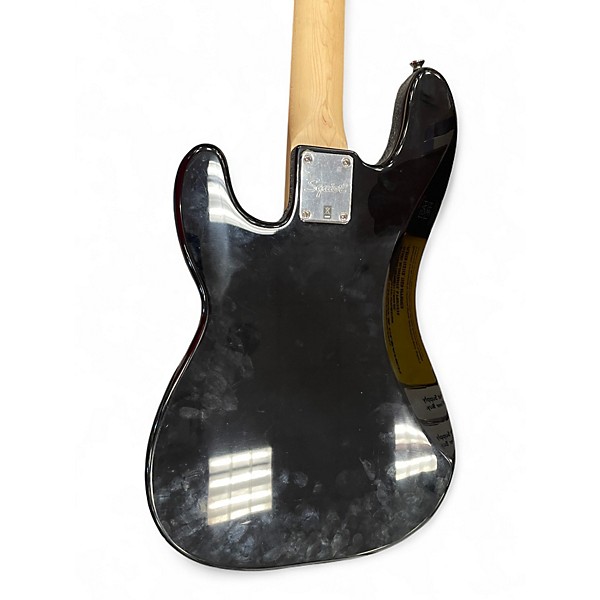 Used Squier Affinity Precision Bass Black Electric Bass Guitar