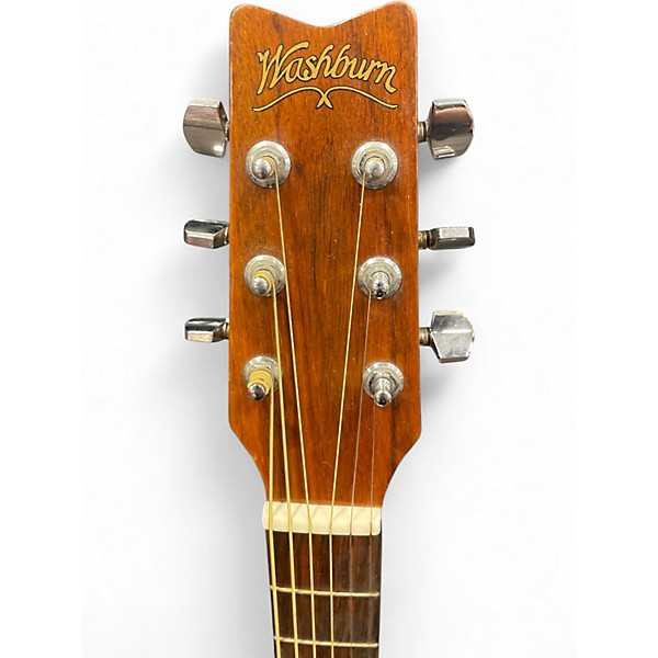 Used Washburn d-13n Natural Acoustic Guitar