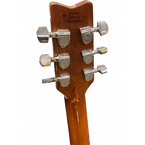 Used Washburn d-13n Natural Acoustic Guitar