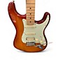 Used Fender Deluxe Stratocaster HSS Tobacco Sunburst Solid Body Electric Guitar
