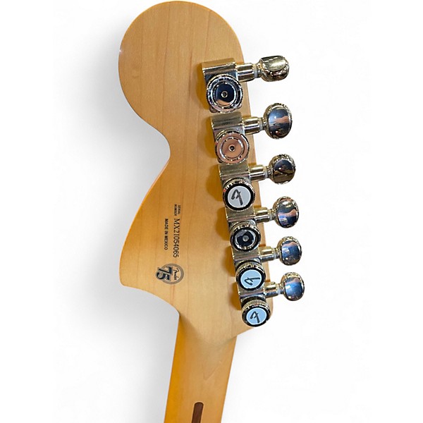 Used Fender Deluxe Stratocaster HSS Tobacco Sunburst Solid Body Electric Guitar