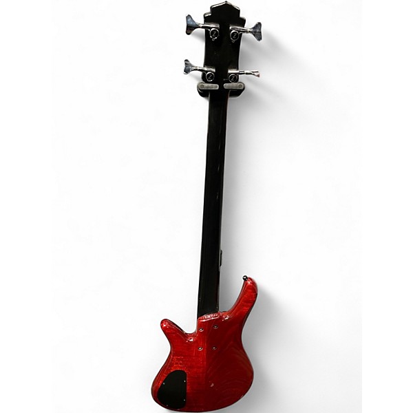 Used Zon Sonus Red Electric Bass Guitar