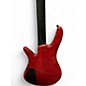 Used Zon Sonus Red Electric Bass Guitar