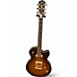 Used Yamaha AEX520 Amber Hollow Body Electric Guitar thumbnail