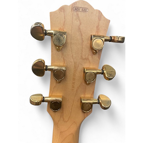 Used Yamaha AEX520 Amber Hollow Body Electric Guitar