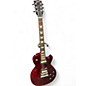Used Gibson Les Paul Studio Trans Red Solid Body Electric Guitar thumbnail