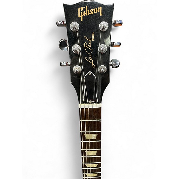 Used Gibson Les Paul Studio Trans Red Solid Body Electric Guitar