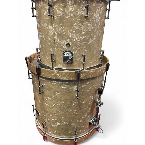 Used Battlefield Drums 7 Piece 7 PIECE 6 PLY MAPLE Natural Drum Kit