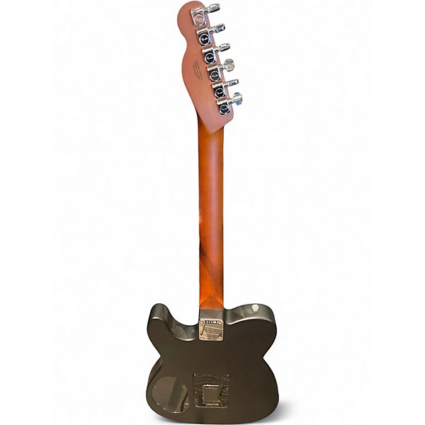 Used Fender ACOUSTASONIC STANDARD TELECASTER Black Acoustic Electric Guitar