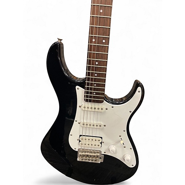Used Yamaha PAC012 Black Solid Body Electric Guitar