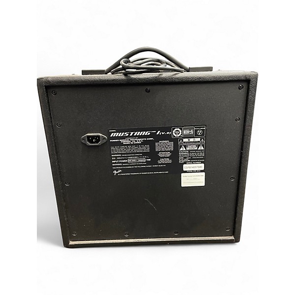 Used Fender Mustang Black Solid Body Electric Guitar