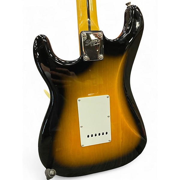 Used Squier Classic Vibe 1950S Stratocaster 2 Tone Sunburst Solid Body Electric Guitar