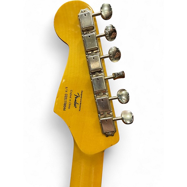 Used Squier Classic Vibe 1950S Stratocaster 2 Tone Sunburst Solid Body Electric Guitar