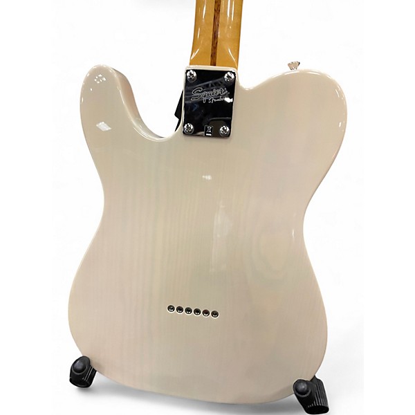 Used Squier Classic Vibe 1950S Telecaster White Blonde Solid Body Electric Guitar