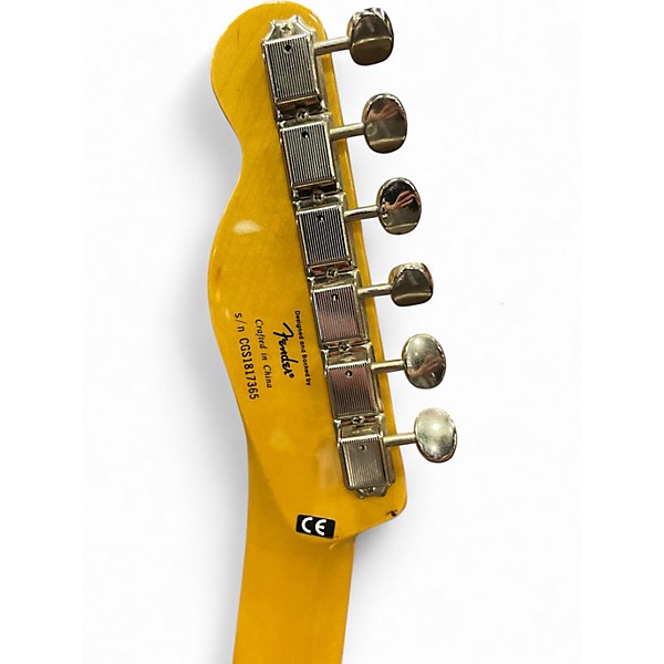 Used Squier Classic Vibe 1950S Telecaster White Blonde Solid Body Electric Guitar