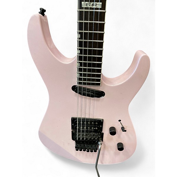 Used ESP LTD MIRAGE DELUXE '87 Atomic Pink Solid Body Electric Guitar