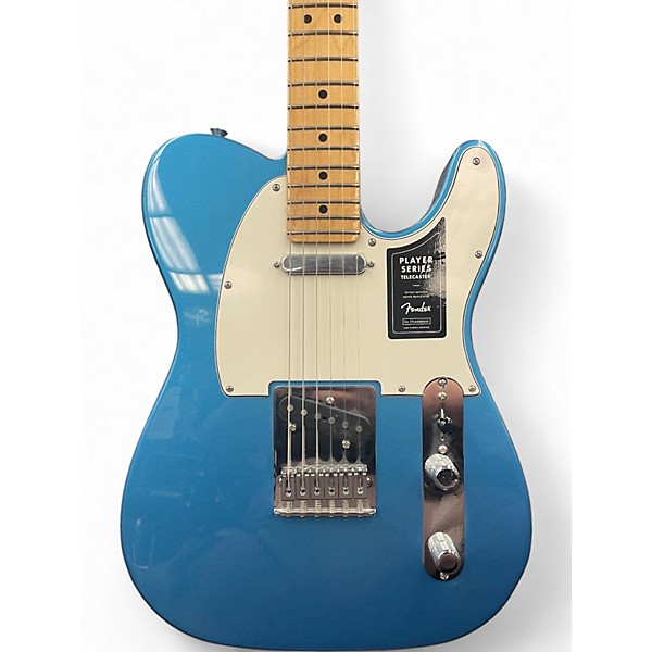 Used 2021 Fender Player Telecaster Lake Placid Blue Solid Body Electric Guitar
