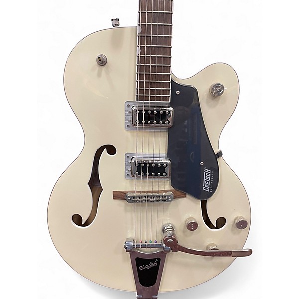 Used Gretsch Guitars G5420T Electromatic Cream Hollow Body Electric Guitar