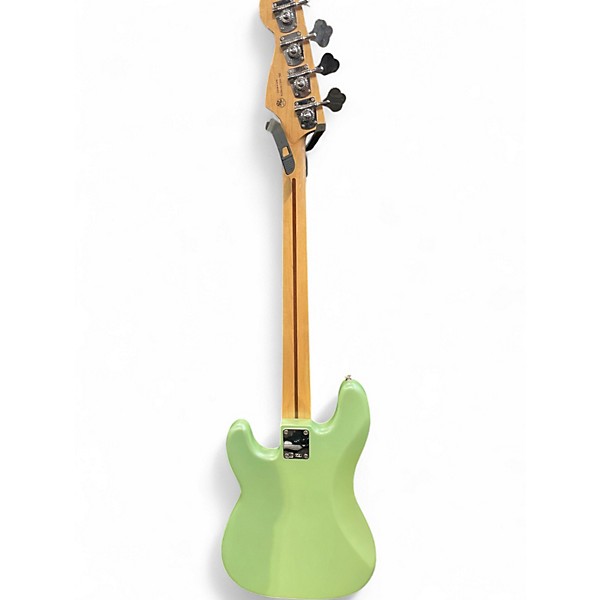 Used Fender GC FSR Deluxe Precision Bass Special Sea Foam Green Metallic Electric Bass Guitar