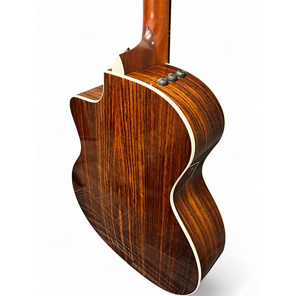 Used Taylor 214CE Deluxe Natural Acoustic Electric Guitar