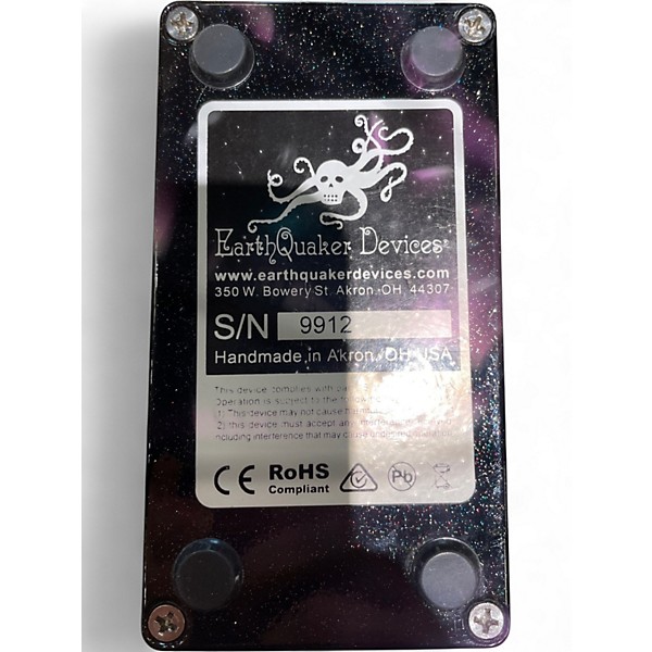 Used EarthQuaker Devices Plumes Small Signal Shredder Overdrive Effect Pedal