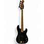 Vintage 1981 Fender Precision Bass Black Electric Bass Guitar thumbnail