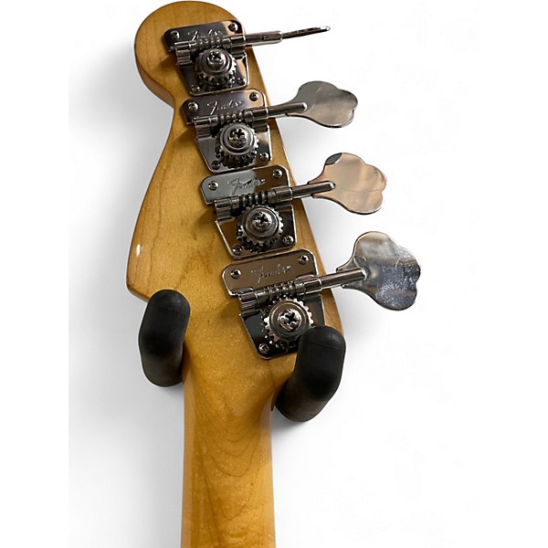 Vintage 1981 Fender Precision Bass Black Electric Bass Guitar