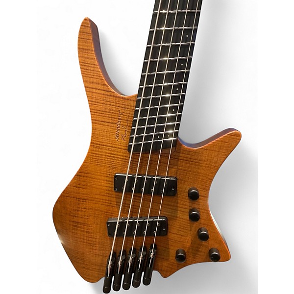 Used strandberg Boden Prog 5 Trans Brown Electric Bass Guitar
