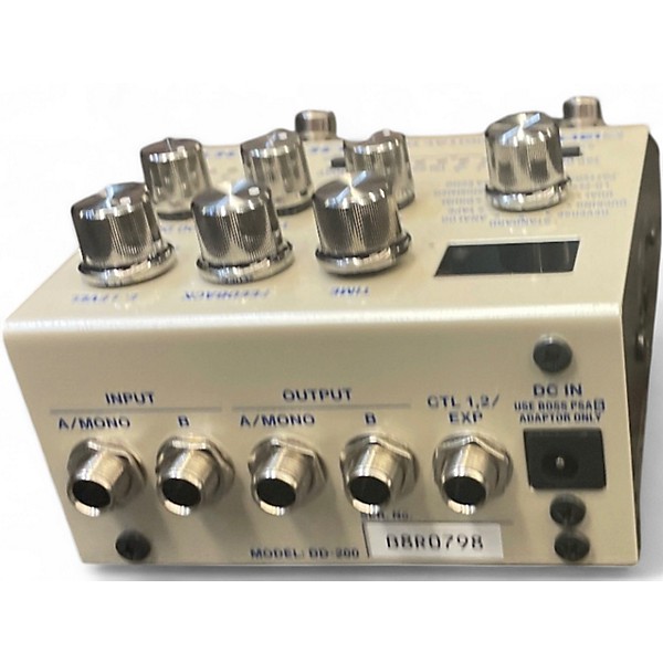 Used BOSS DD200 Digital Delay Effect Pedal