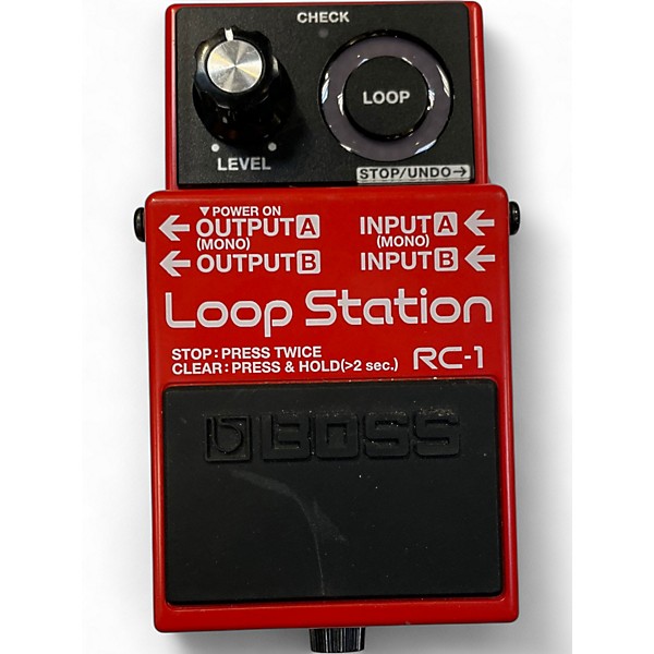 Used BOSS RC1 Loop Station Pedal
