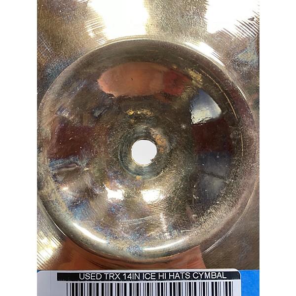 Used TRX 14in ICE HI HATS Cymbal