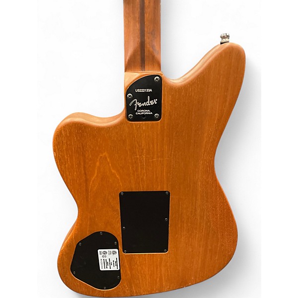 Used Fender American Acoustasonic Jazzmaster Tungsten Acoustic Electric Guitar