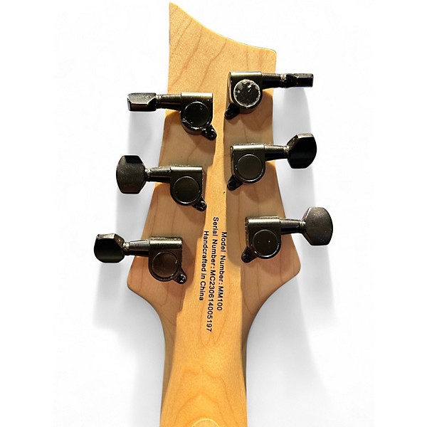 Used Mitchell MM100 Black Solid Body Electric Guitar