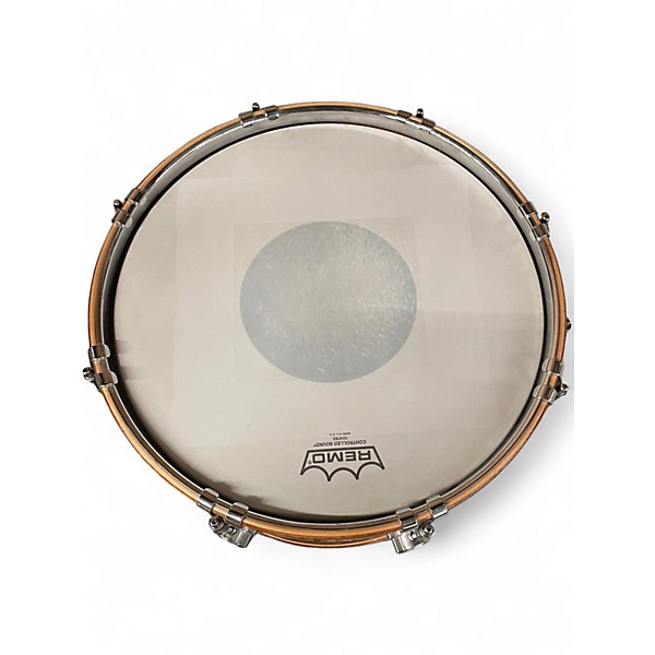 Used George Way Drums 14X7 Aristocrat Acacia Snare Natural Drum