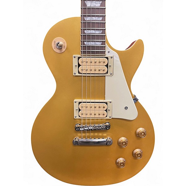 Used Epiphone Les Paul Traditional Pro IV SATIN GOLD Solid Body Electric Guitar