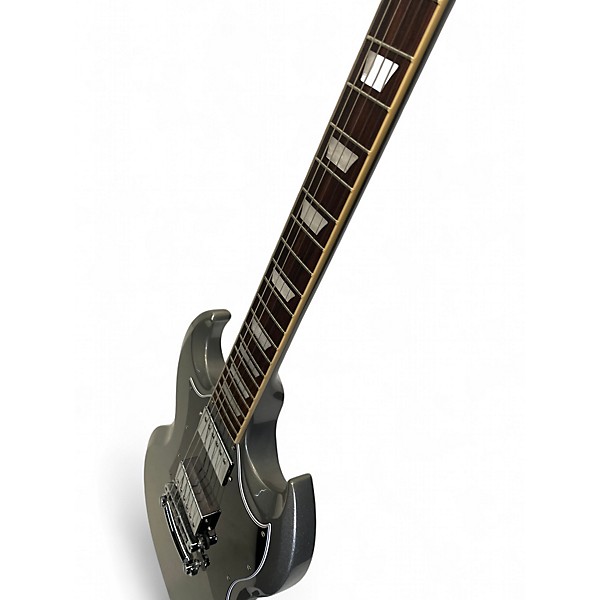 Used 2022 Gibson SG Standard Metallic Silver Solid Body Electric Guitar