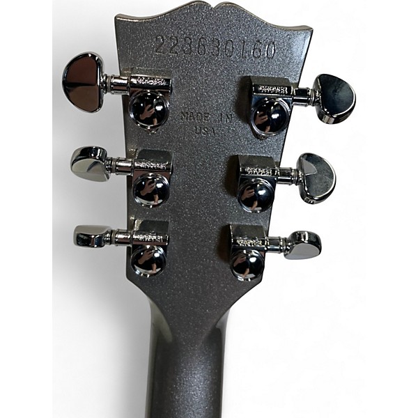 Used 2022 Gibson SG Standard Metallic Silver Solid Body Electric Guitar