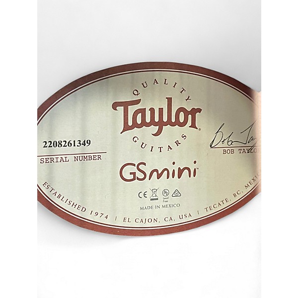 Used Taylor GS Mini Rosewood Natural Acoustic Guitar