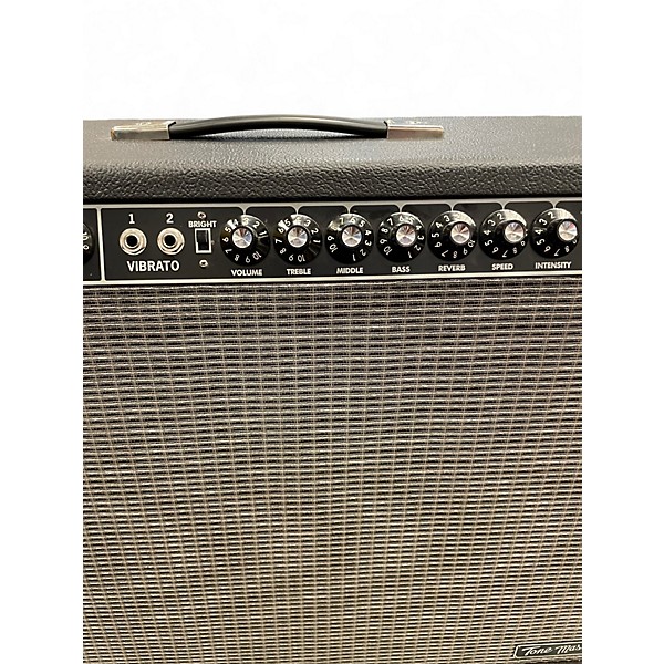 Used Fender Tone Master Twin Reverb 200W 2x12 Guitar Combo Amp