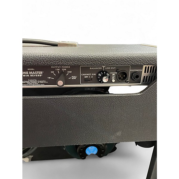 Used Fender Tone Master Twin Reverb 200W 2x12 Guitar Combo Amp