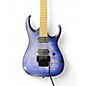 Used Ibanez RGA42FM Blue Solid Body Electric Guitar