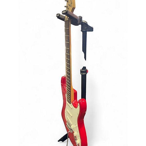 Used Squier Standard Stratocaster Candy Apple Red Solid Body Electric Guitar