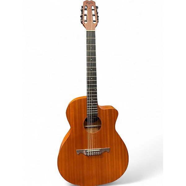 Used Tagima vegas gran reserva Mahogany Classical Acoustic Electric Guitar