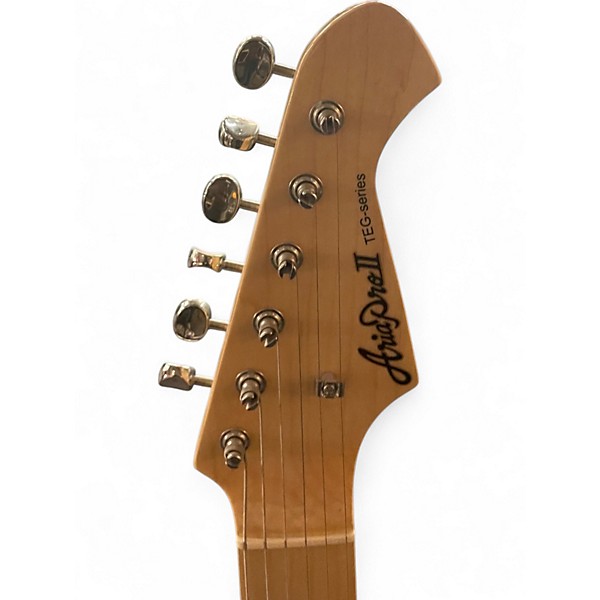 Used Aria PRO 2 Natural Hollow Body Electric Guitar