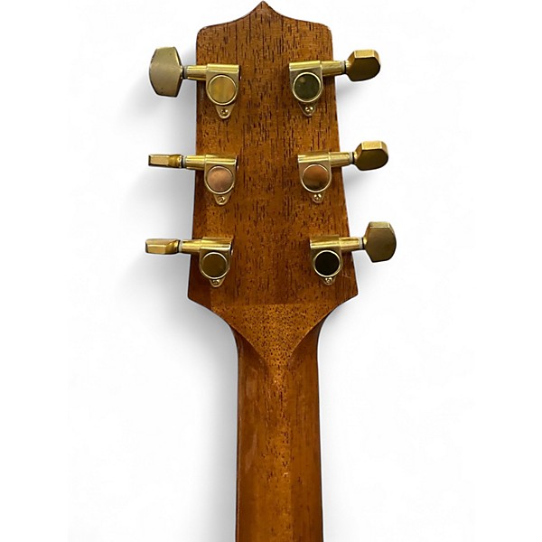 Used Takamine EG340C Left Handed Natural Acoustic Electric Guitar