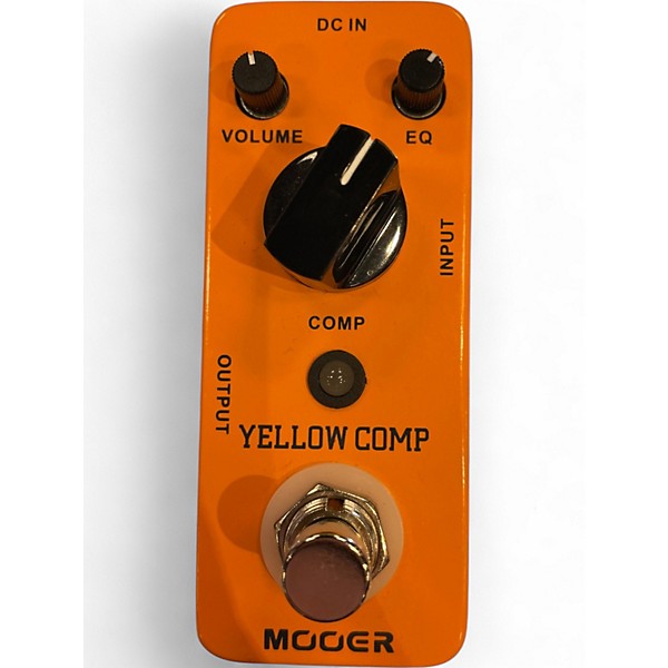 Used Mooer Yellow Comp Effect Pedal