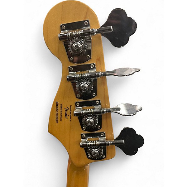 Used Squier Vintage Modified Fretless Jazz Bass 3 Color Sunburst Electric Bass Guitar