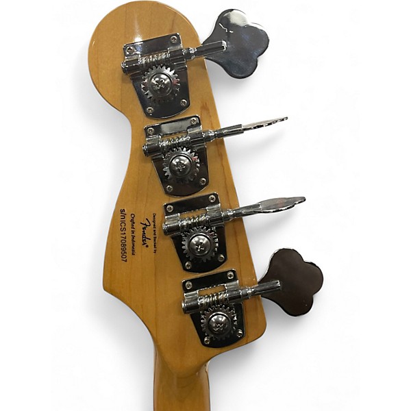 Used Squier Vintage Modified Fretless Jazz Bass 3 Color Sunburst Electric Bass Guitar