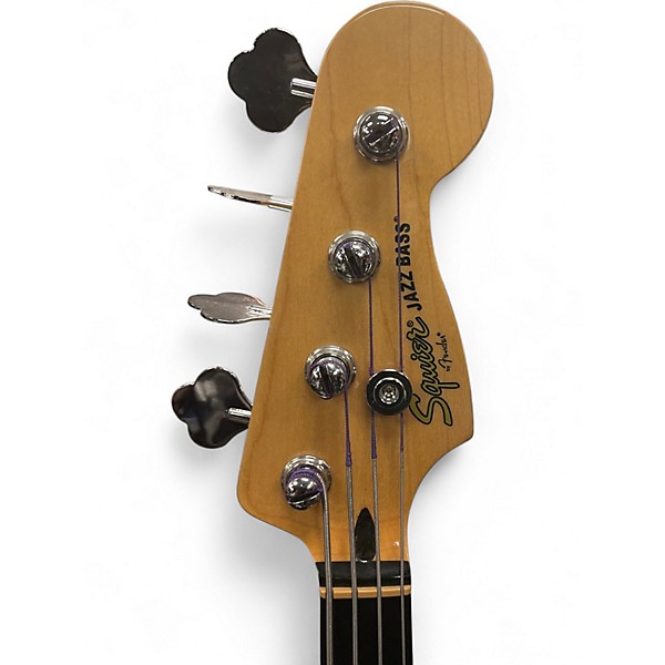 Used Squier Vintage Modified Fretless Jazz Bass 3 Color Sunburst Electric Bass Guitar